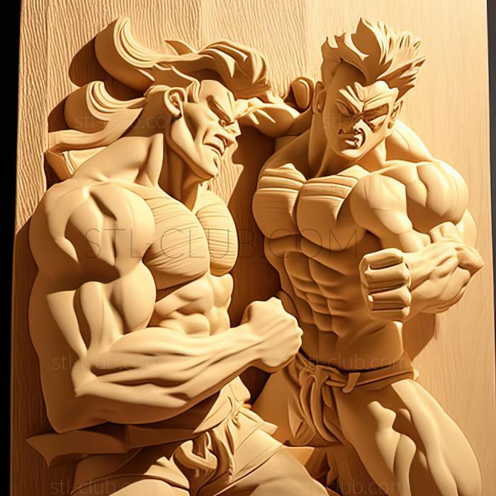 3D model Oer the Rampardos We Watched Return to Kurogane Gym Dec (STL)